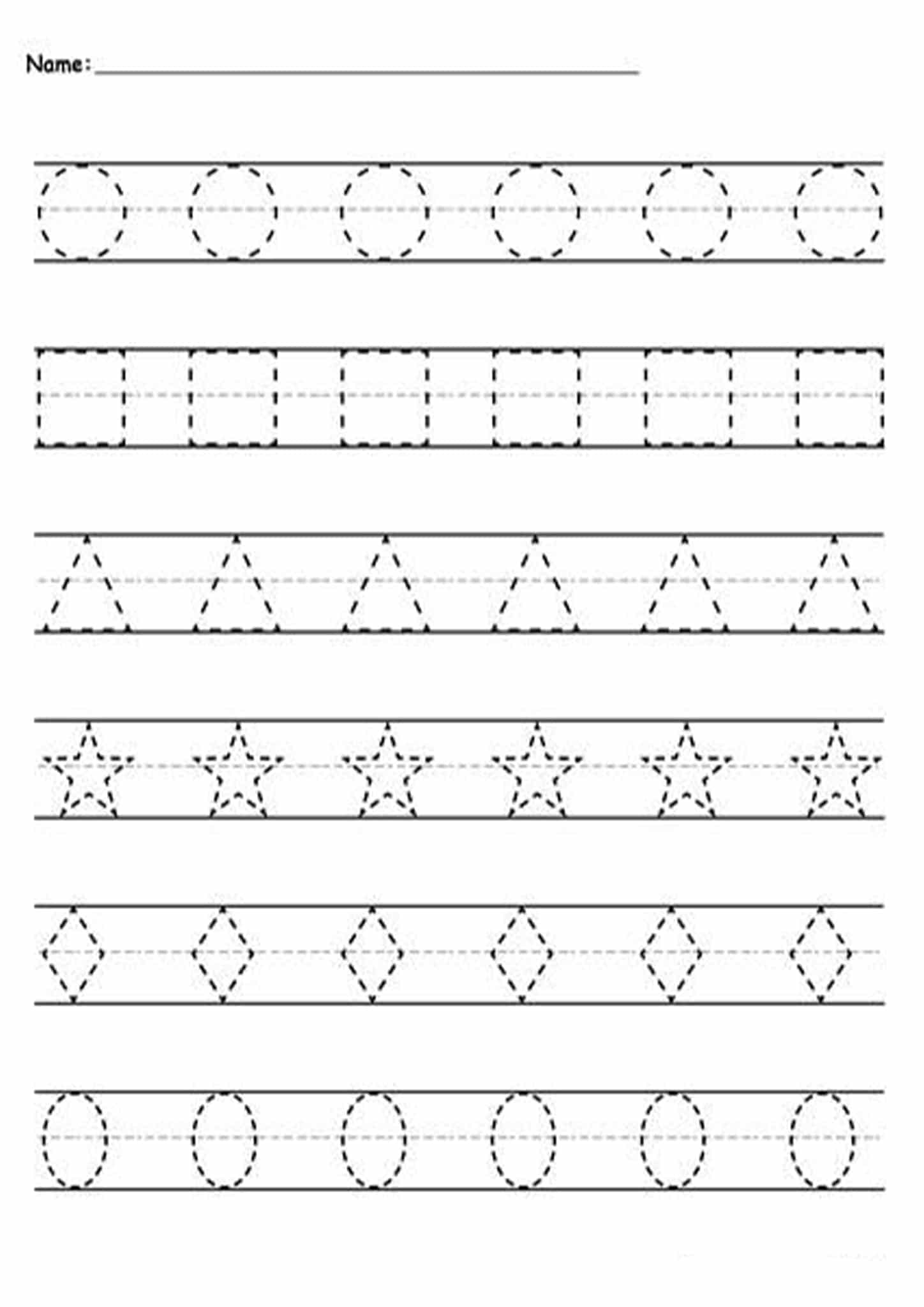 Free And Easy To Print Tracing Lines Worksheets Tulamama