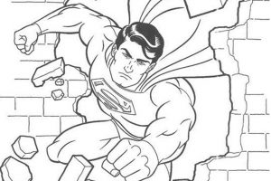 superman coloring pages