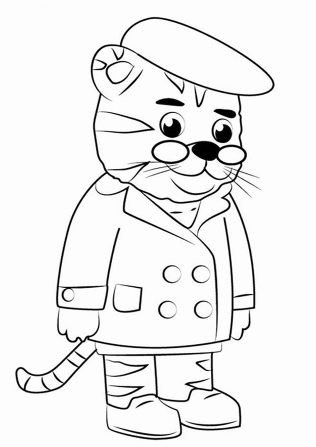 Free & Easy To Print Tiger Coloring Pages - Tulamama