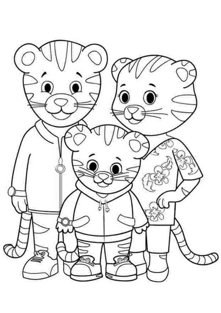 Free & Easy To Print Tiger Coloring Pages - Tulamama