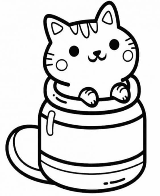 Free Printable Cute Coloring Pages for Kids