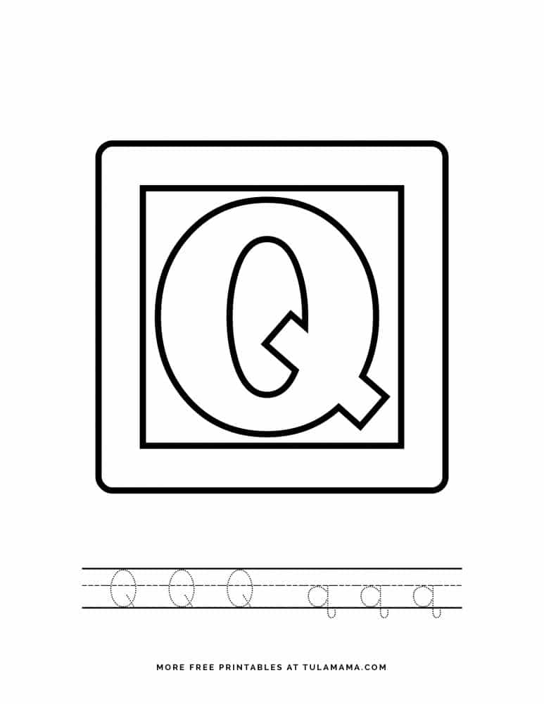 free printable alphabet blocks tracing worksheets for preschoolers