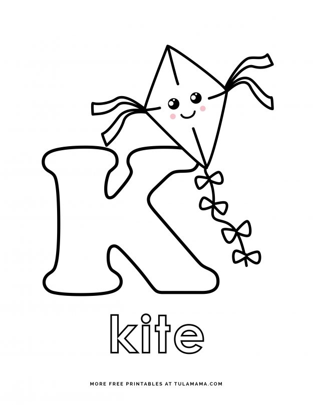 Fun And Easy To Print ABC Coloring Pages For Preschoolers ...