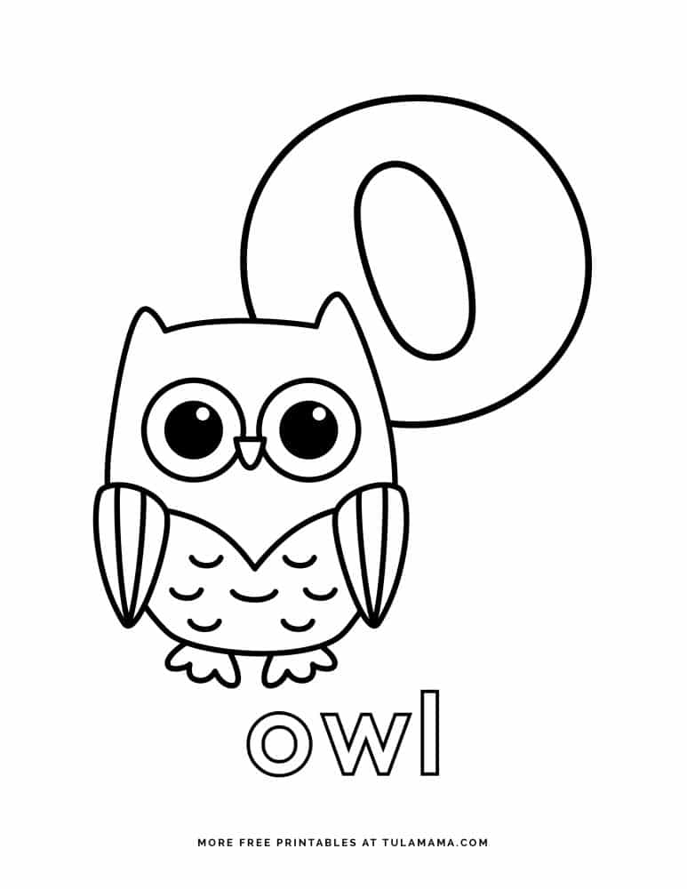 Fun And Easy To Print ABC Coloring Pages For Preschoolers ...