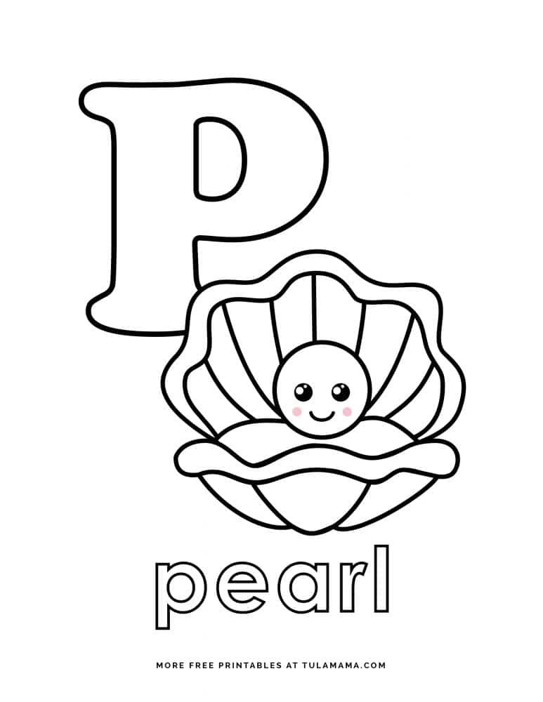 Fun And Easy To Print ABC Coloring Pages For Preschoolers