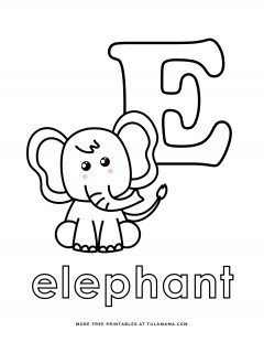 Fun And Easy To Print ABC Coloring Pages For Preschoolers ...