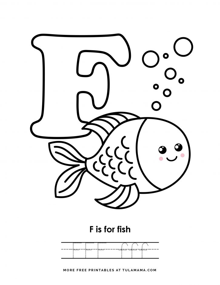 Free Printable Alphabet Blocks & Coloring Pages - Tulamama