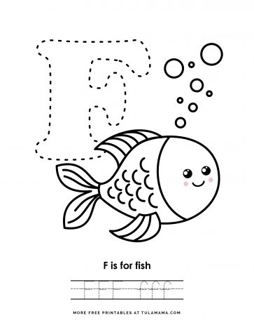 Free Printable Alphabet Traceable Letters For Preschoolers - Tulamama