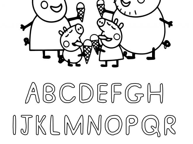 Resultado de imagem para risco da peppa  Peppa pig coloring pages, Peppa  pig colouring, Peppa pig family