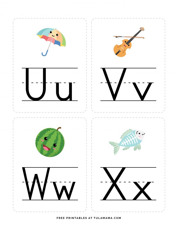 Fun Free Engaging Alphabet Flash Cards For Preschoolers Tulamama
