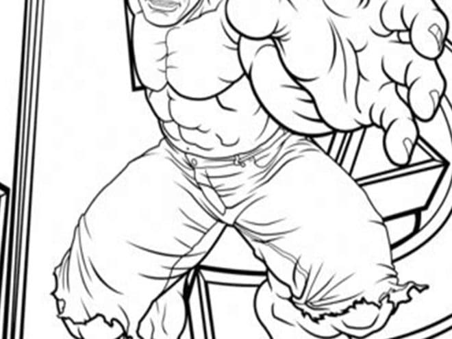 Download Free Easy To Print Hulk Coloring Pages Tulamama