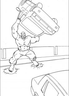 Free & Easy To Print Hulk Coloring Pages - Tulamama
