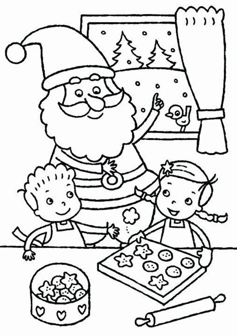 10 Fun Christmas Food Coloring Pages to Try