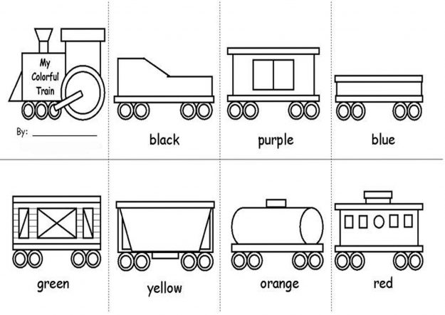 Free & Easy To Print Train Coloring Pages - Tulamama