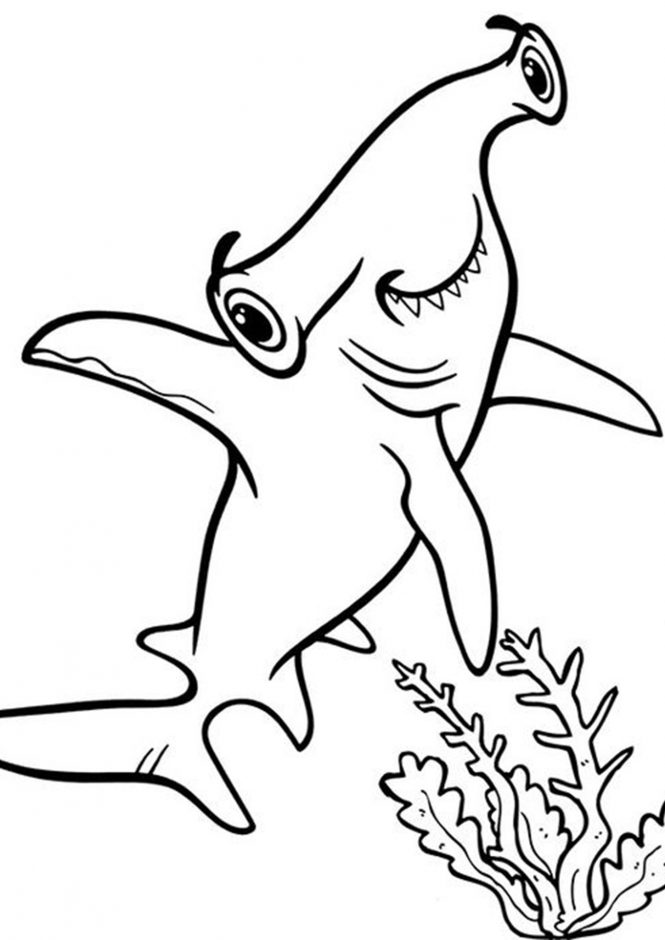 Free Easy To Print Shark Coloring Pages Tulamama