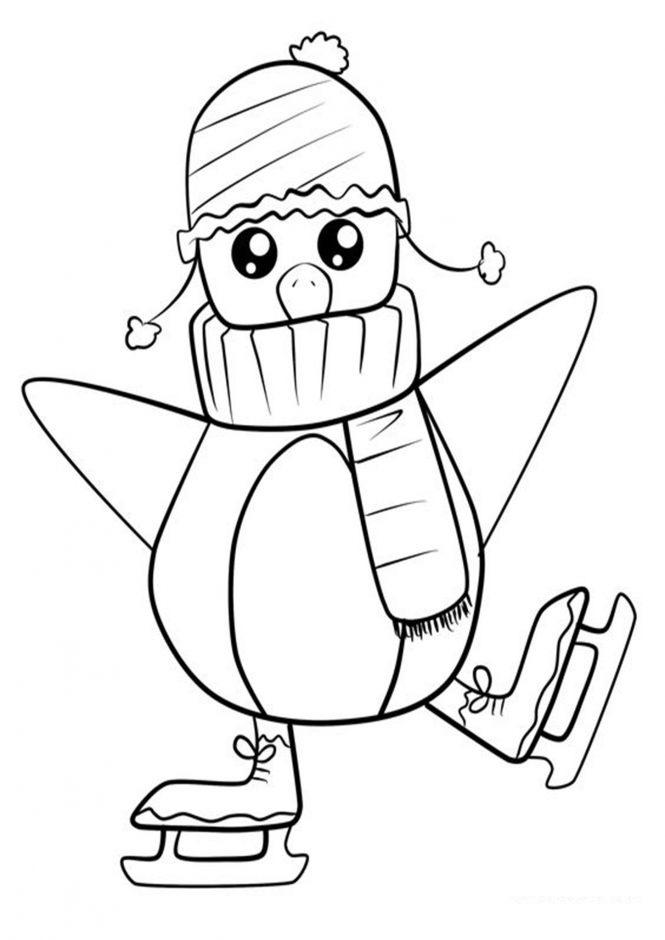 Download Free & Easy To Print Penguin Coloring Pages - Tulamama