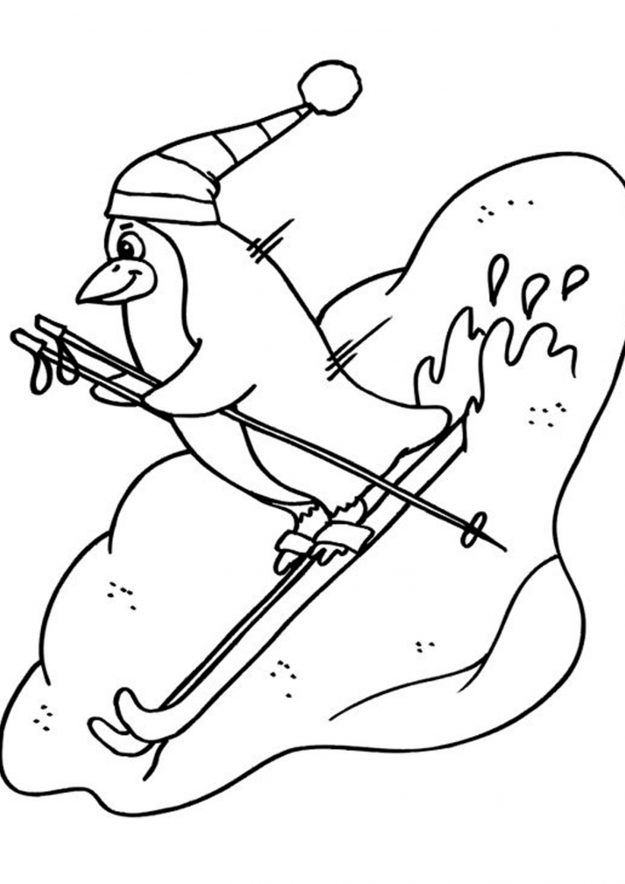 Free & Easy To Print Penguin Coloring Pages - Tulamama