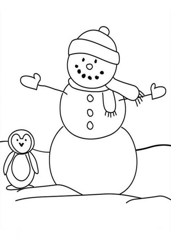 Free & Easy To Print Penguin Coloring Pages - Tulamama