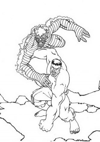 Free & Easy To Print Hulk Coloring Pages - Tulamama