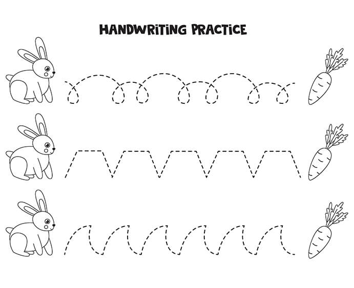 free and easy to print tracing lines worksheets tulamama