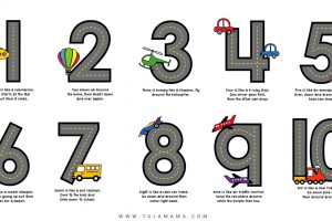 number formation rhymes 1-10