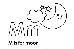 letter m coloring pages