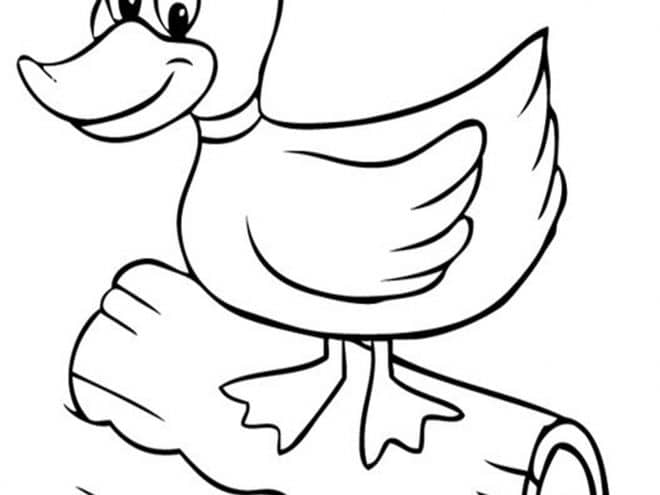 Download Free Easy To Print Duck Coloring Pages Tulamama