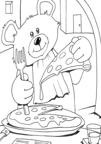 free  easy to print pizza coloring pages  tulamama