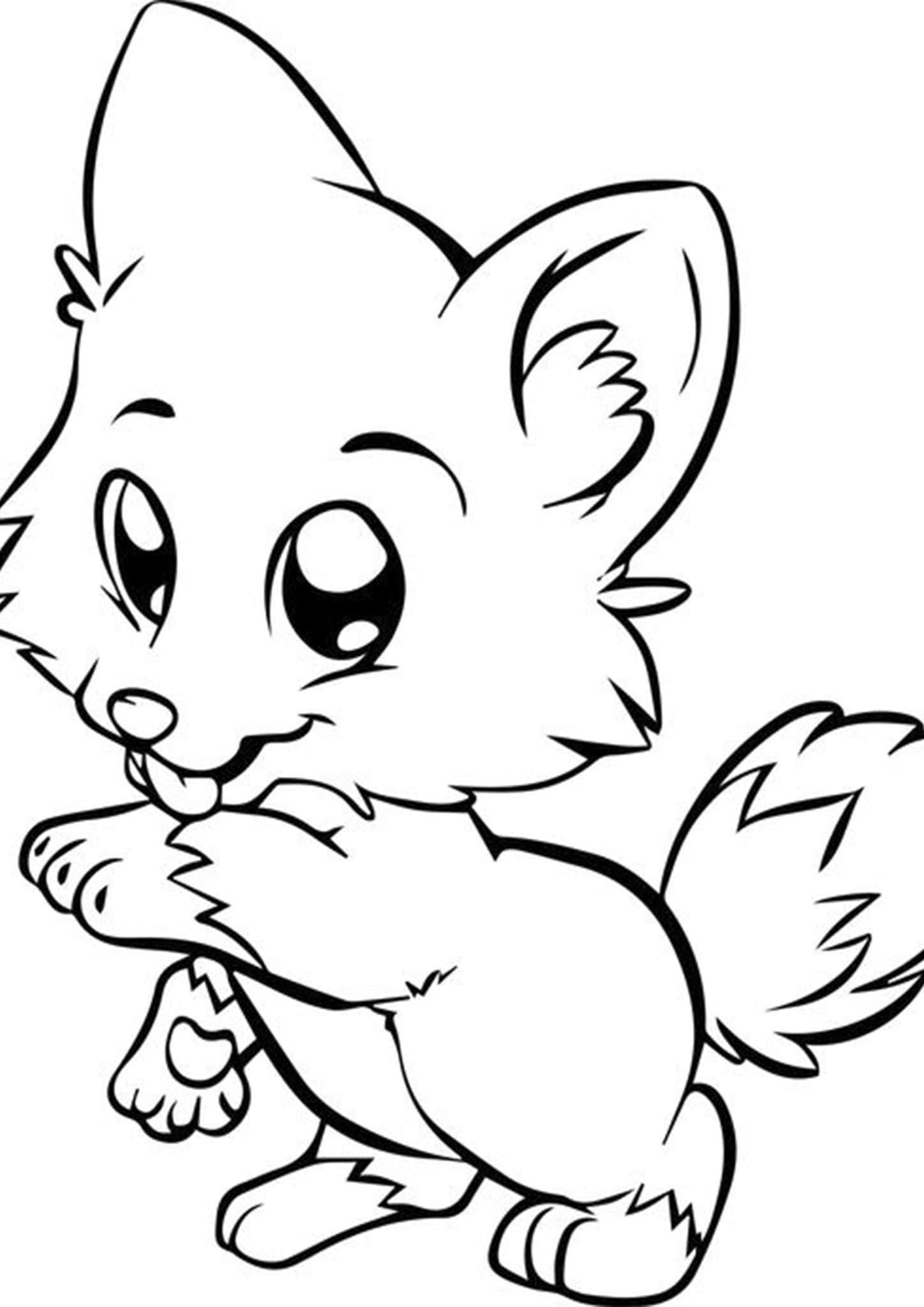 Free & Easy To Print Baby Animal Coloring Pages Tulamama