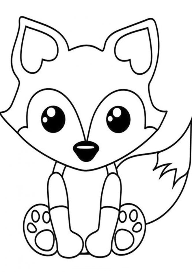 Free Easy To Print Baby Animal Coloring Pages Tulamama