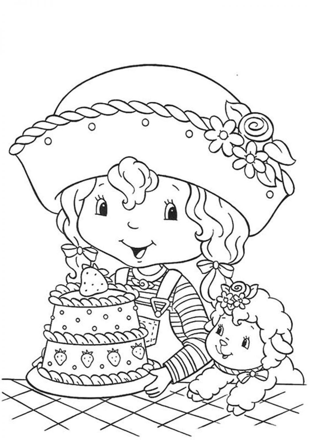 Free & Easy To Print Cake Coloring Pages - Tulamama