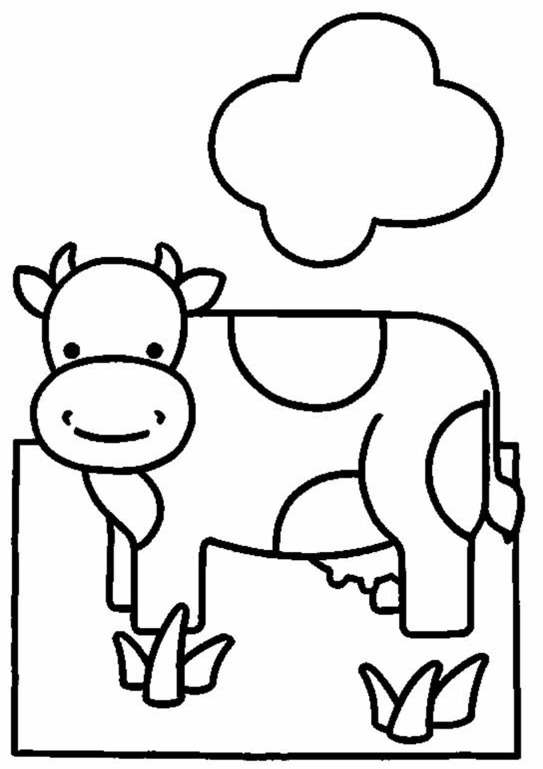 Free & Easy To Print Farm Coloring Pages - Tulamama