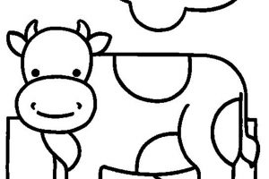 cow coloring pages