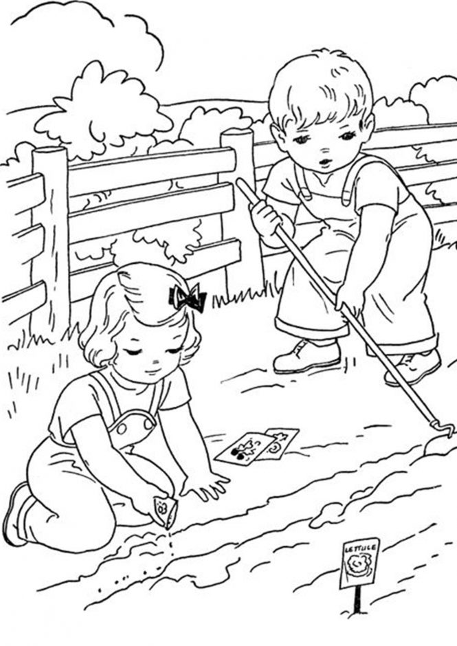 Free Easy To Print Farm Coloring Pages Tulamama
