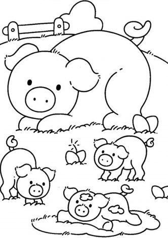 Free & Easy To Print Pig Coloring Pages - Tulamama