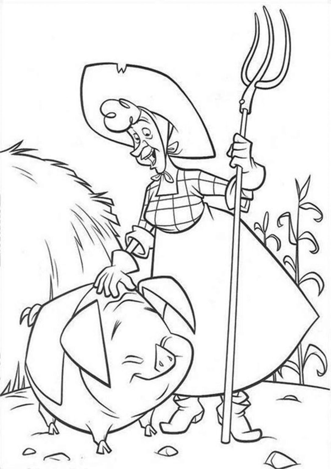 Free & Easy To Print Farm Coloring Pages - Tulamama