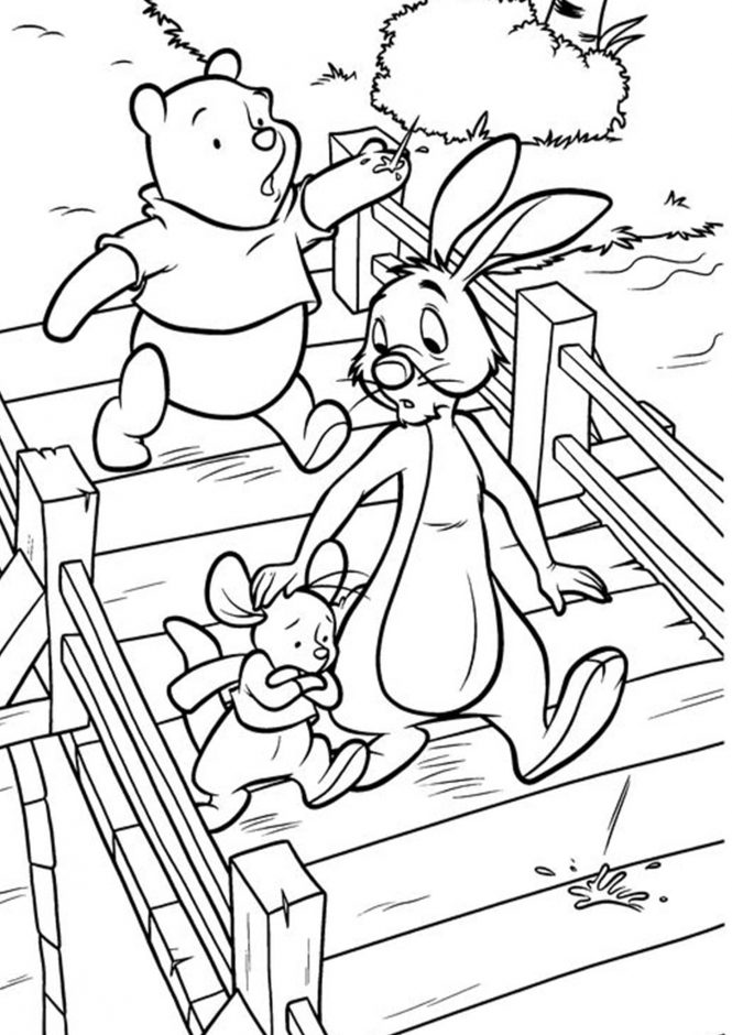 roo color pages the new adventures of winnie the pooh