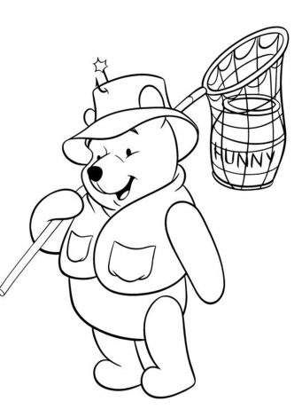 Free & Easy To Print Winnie the Pooh Coloring Pages - Tulamama