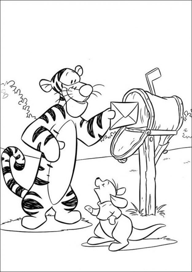 Free & Easy To Print Winnie the Pooh Coloring Pages - Tulamama