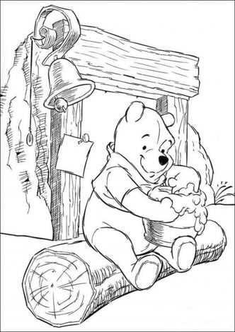 Free & Easy To Print Winnie the Pooh Coloring Pages - Tulamama