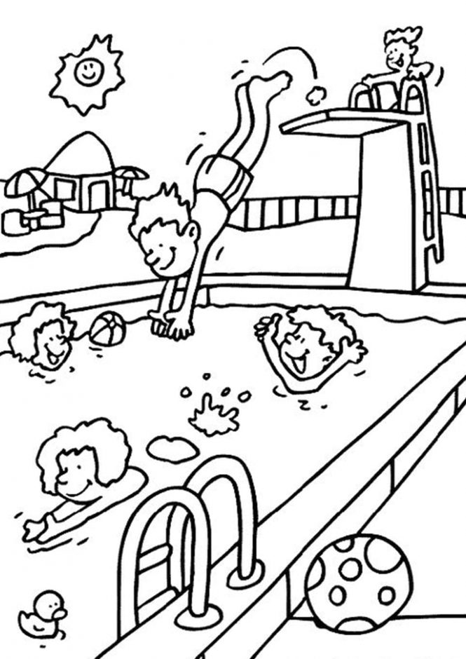 Free Easy To Print Summer Coloring Pages Tulamama