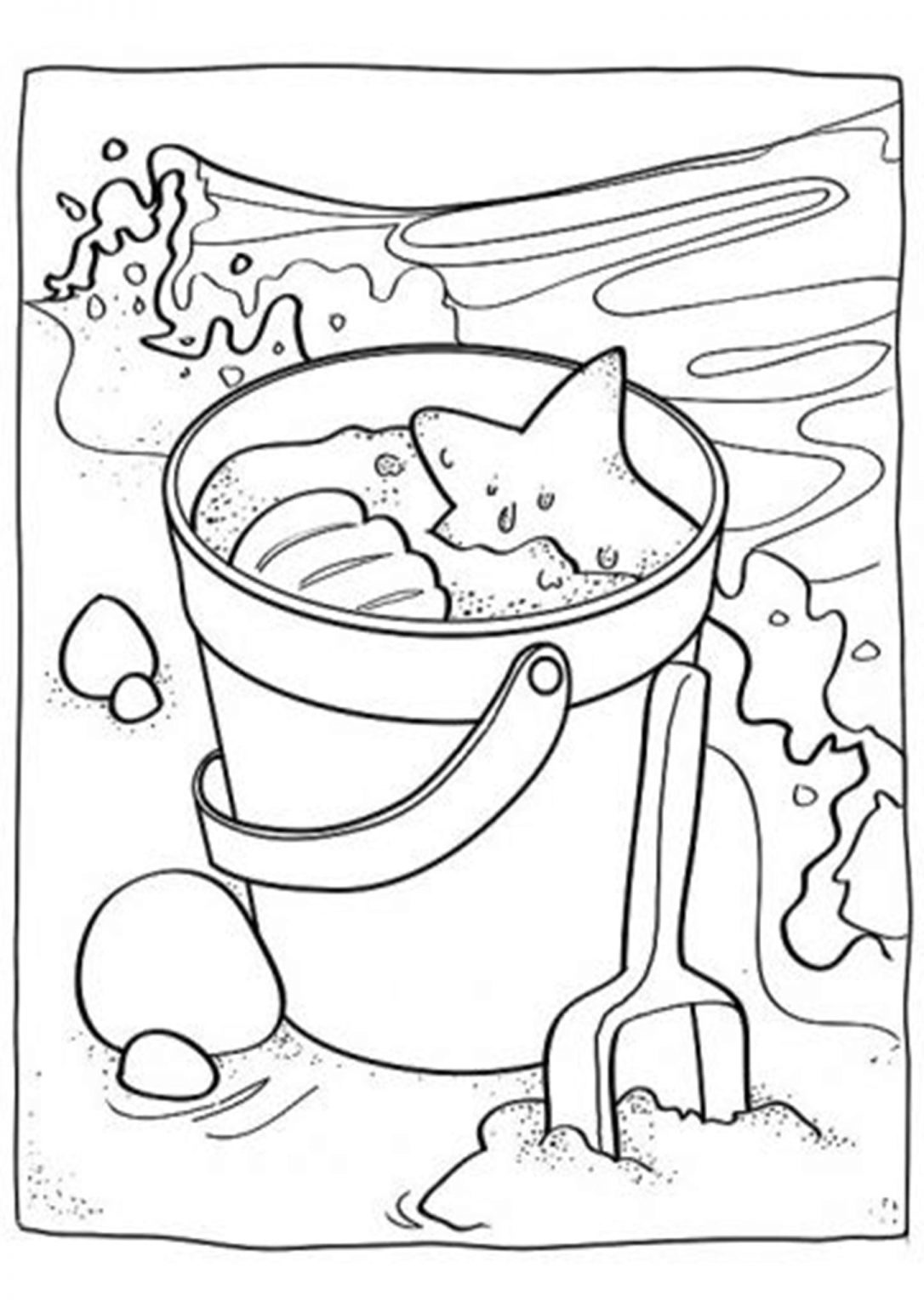 Free & Easy To Print Summer Coloring Pages - Tulamama