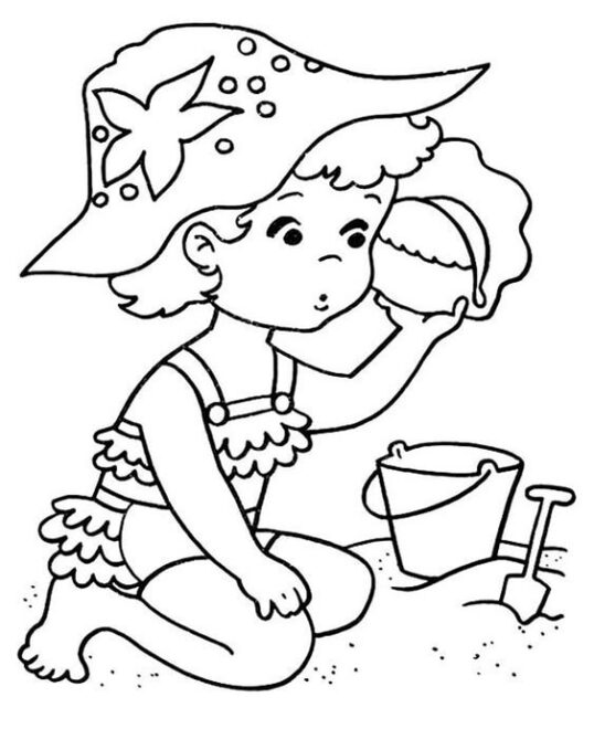 Free & Easy To Print Summer Coloring Pages - Tulamama