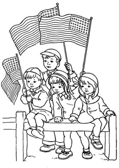 Free & Easy To Print 4th Of July Coloring Pages - Tulamama