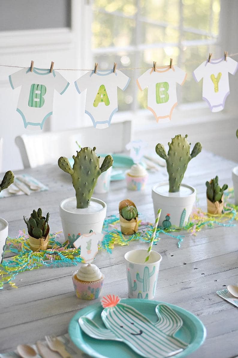 Easy Baby Shower Clothesline Tulamama