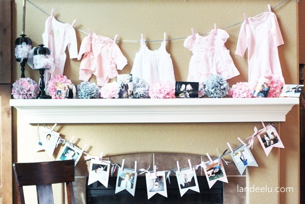 Easy Baby Shower Clothesline - Tulamama