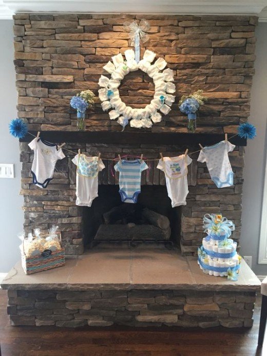 Easy Baby Shower Clothesline - Tulamama