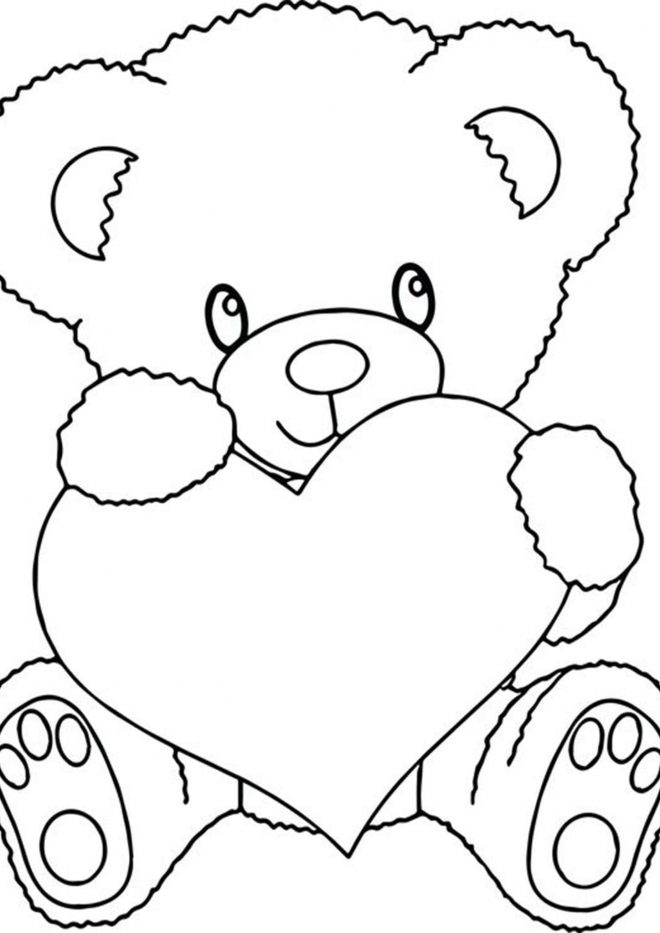 Free & Easy To Print Bear Coloring Pages - Tulamama