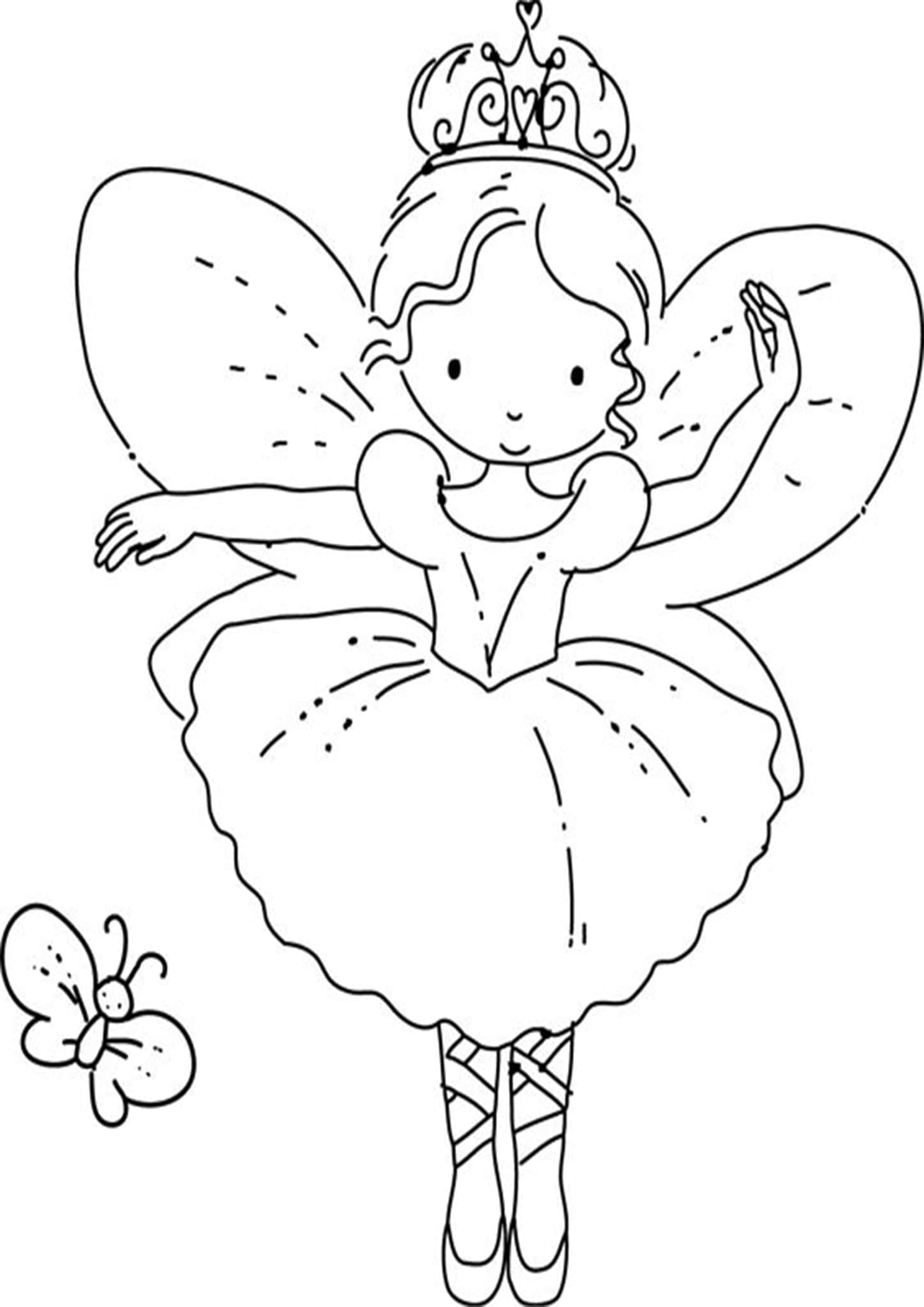Download Ballerina Coloring Pages Gif Color Pages Collection