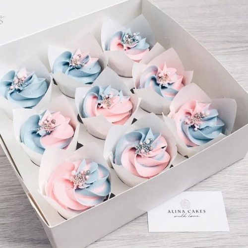 Easy Gender Reveal Cupcakes To Inspire You Tulamama 4434